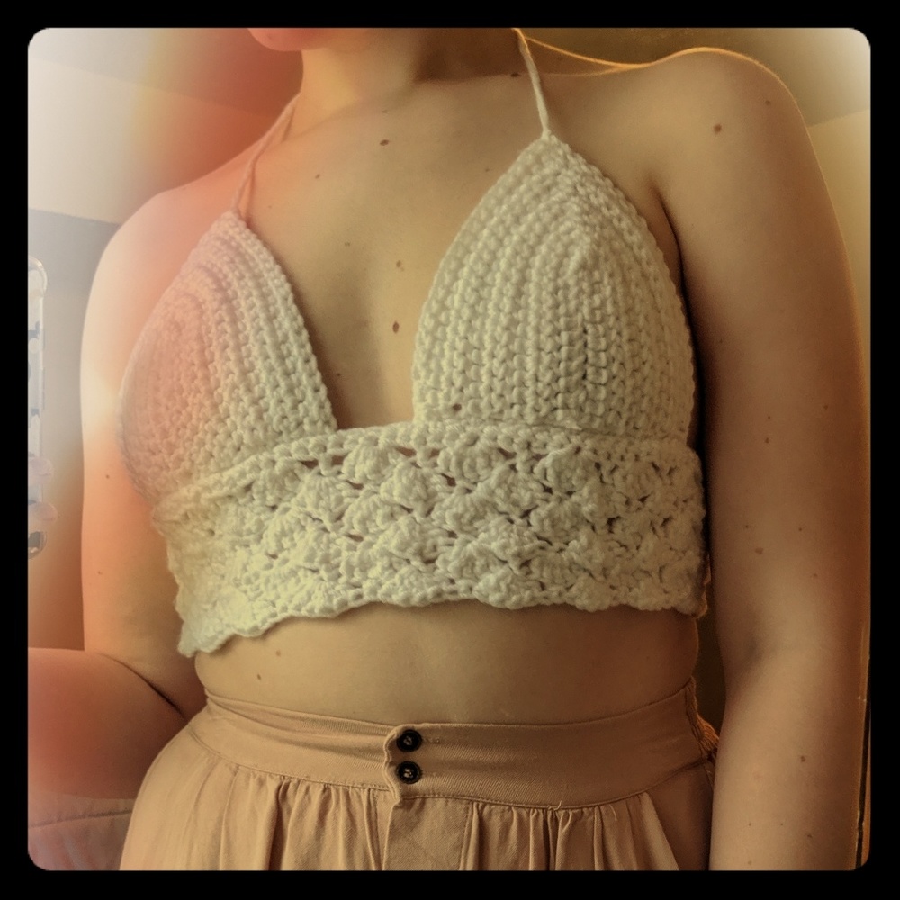 Handmade Crochet Bikini/Festival Top